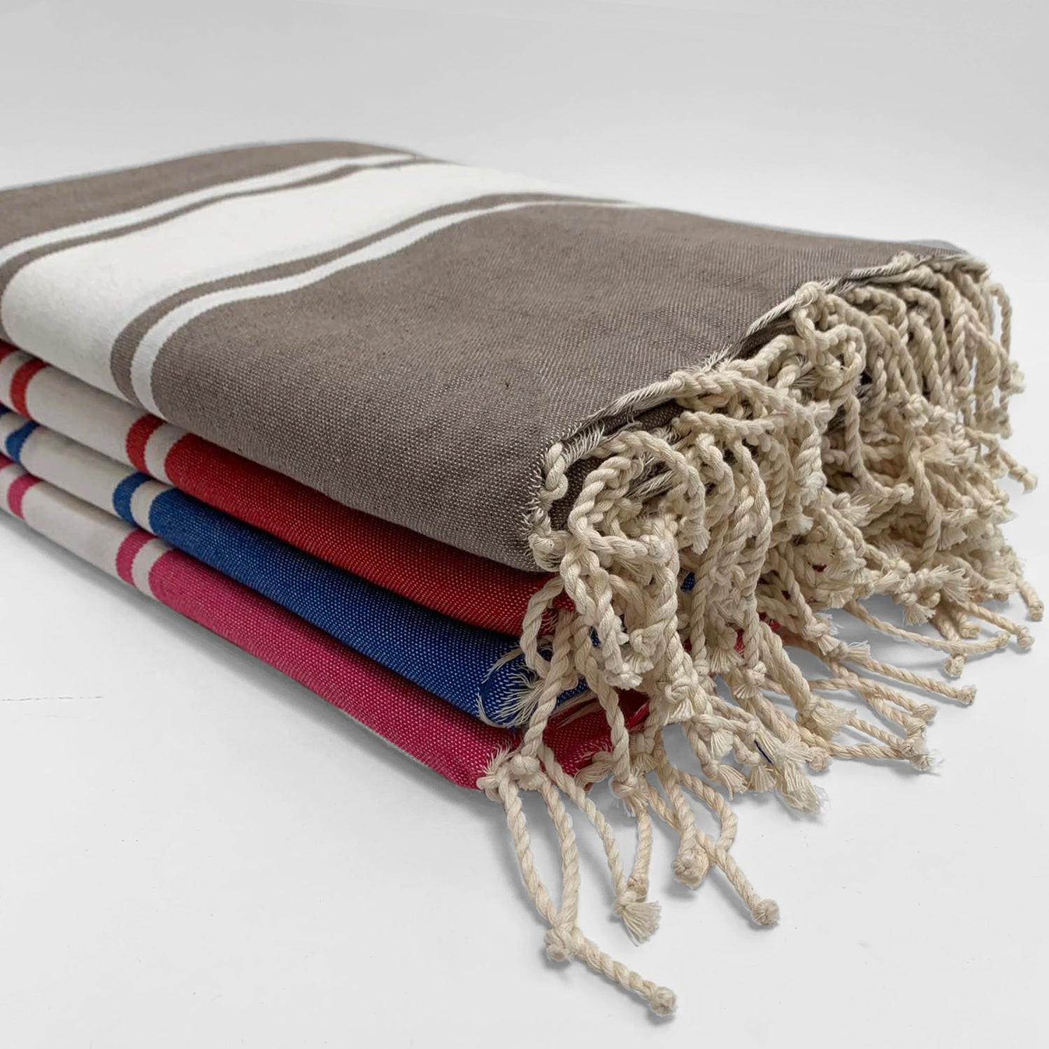 Thumbnail - LE Comptoir DE LA Plage Hamamtuch, Grün, Textil, 100x200 cm, Oeko-Tex® Standard 100, Freizeit, Wellness, Saunatücher