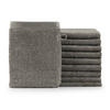 WASCHLAPPEN 10er-Set, 10x Waschlappen 15/20 cm, Grau - Grau, Textil (15/20cm) - Blumtal