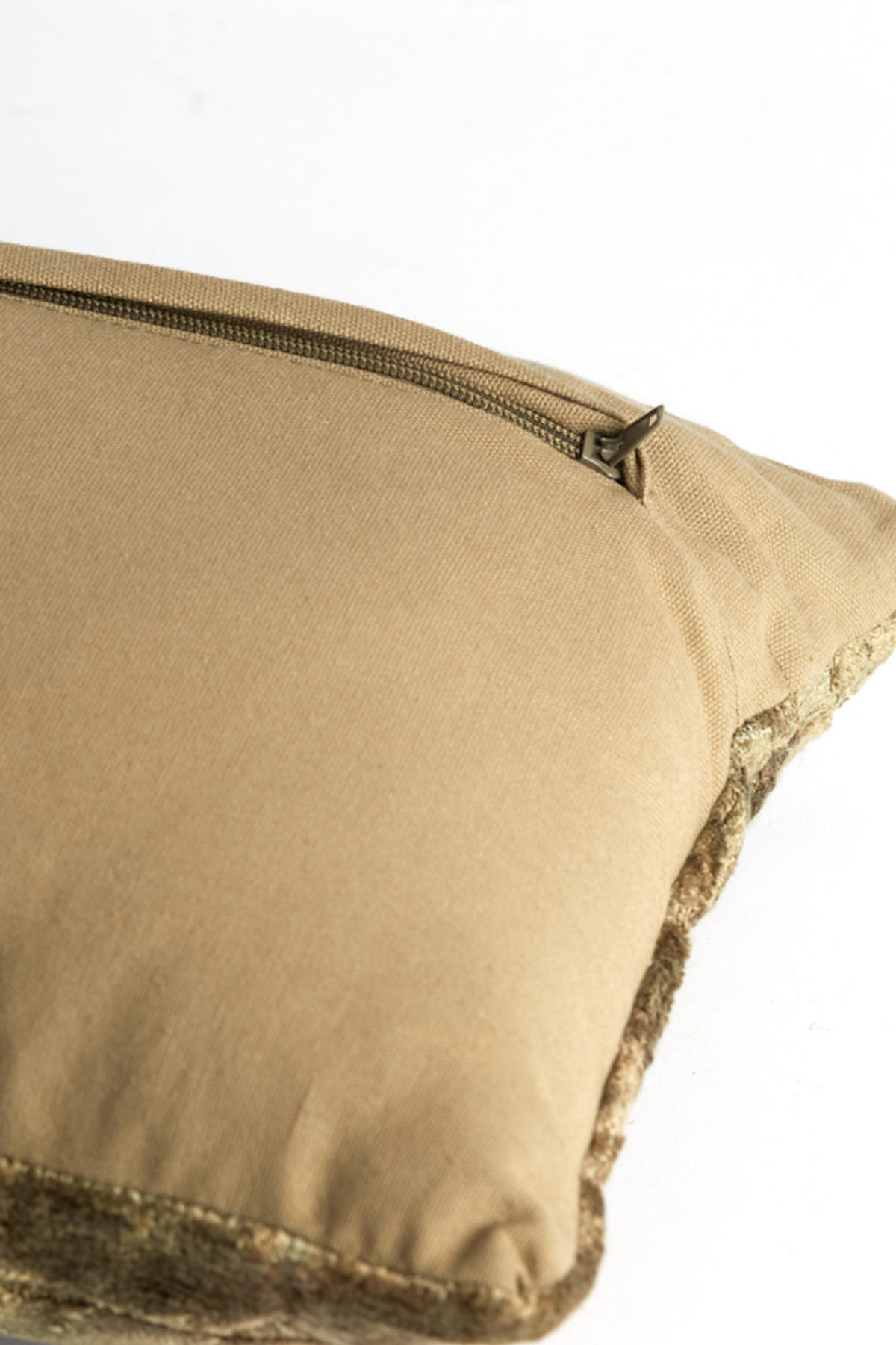 DEKOKISSEN Zirafi Grün 45/45 cm - Grün, Textil (45/45cm) - Light & Living