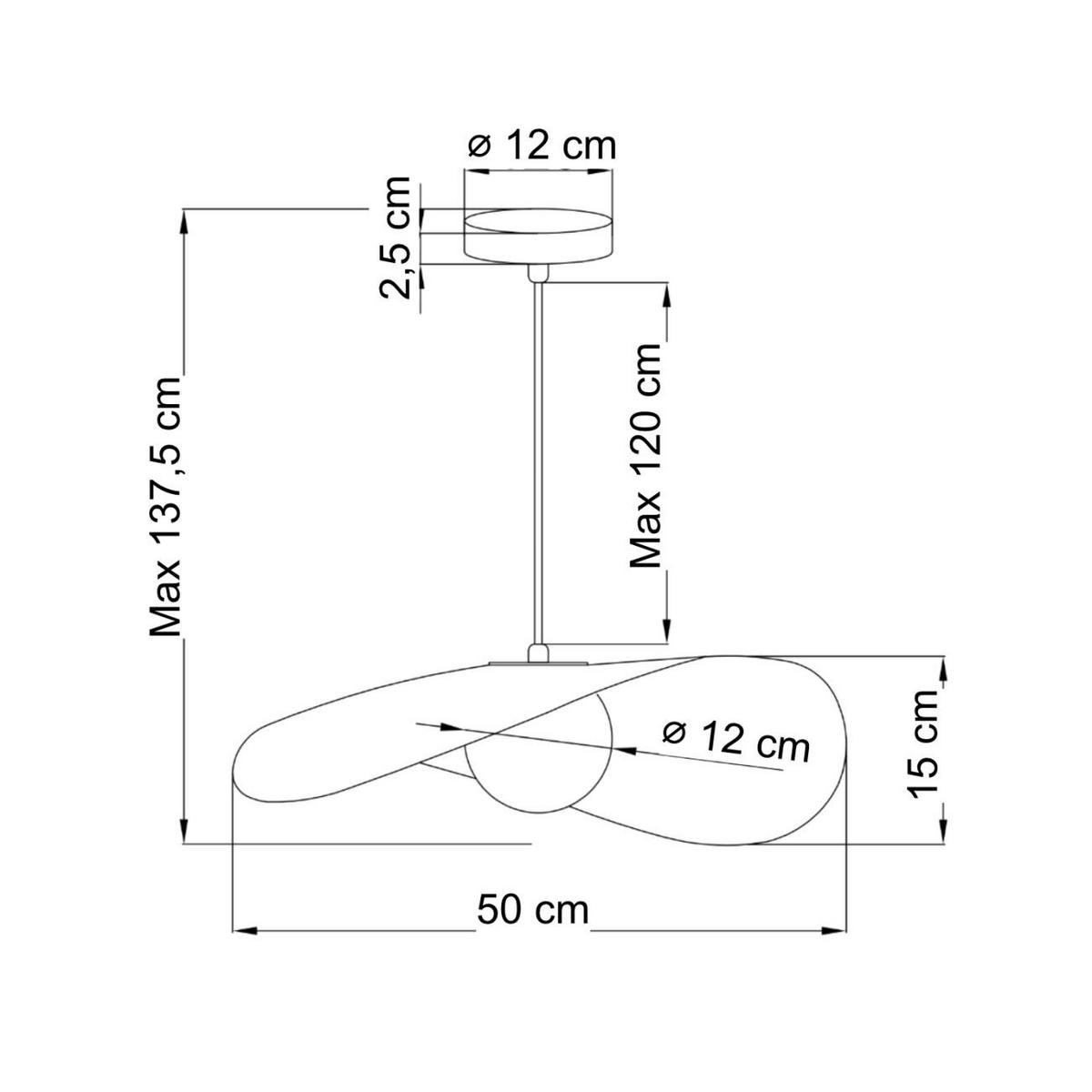 HÄNGELEUCHTE Odalia, Weiß/Silber, 15cm - Silberfarben, Glas (15/50/15cm) - KOSILUM