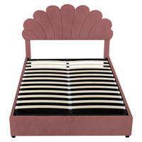 POLSTERBETT PANG-9K4M7B 140/200 cm Rosa - Rosa, Textil - PANGIVO