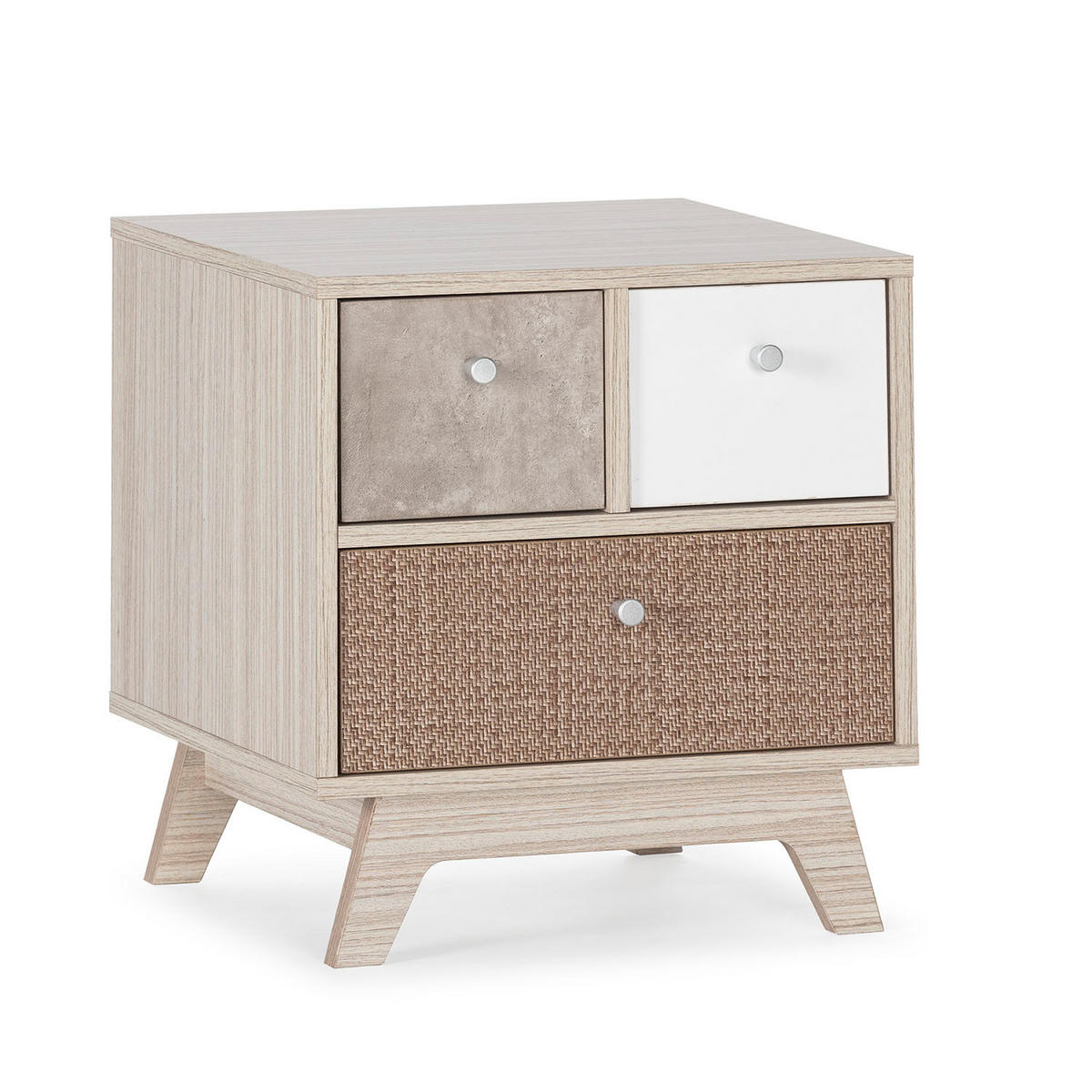 NACHTTISCH Maia - Multicolor, Holzwerkstoff (45/48/40cm) - VS Venta-stock