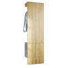 GARDEROBE Carlton Paneel in Eiche Nature - Eichefarben, Holzwerkstoff (52/193/35cm) - Vladon