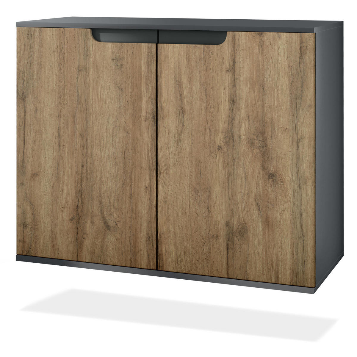 KOMMODE Sylt Eiche Wotan - Eiche Wotan, Holzwerkstoff (92.5/73.5/35cm) - Vladon