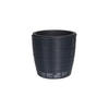 PFLANZGEFÄSS Schwarz 25/25/23 cm - Schwarz, Kunststoff (23cm) - Mobili Rebecca
