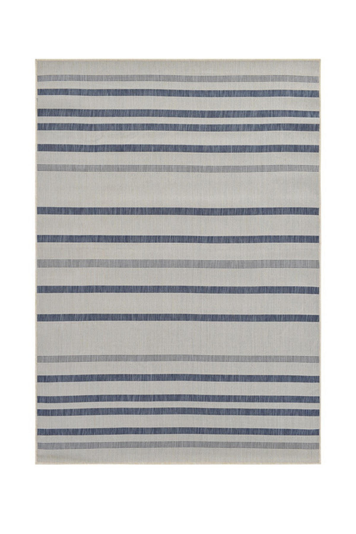 OUTDOOR-TEPPICH Terrace Weiß/Azurblau 80x150 cm - Multicolor, Textil (80/150cm) - Vercai Rugs