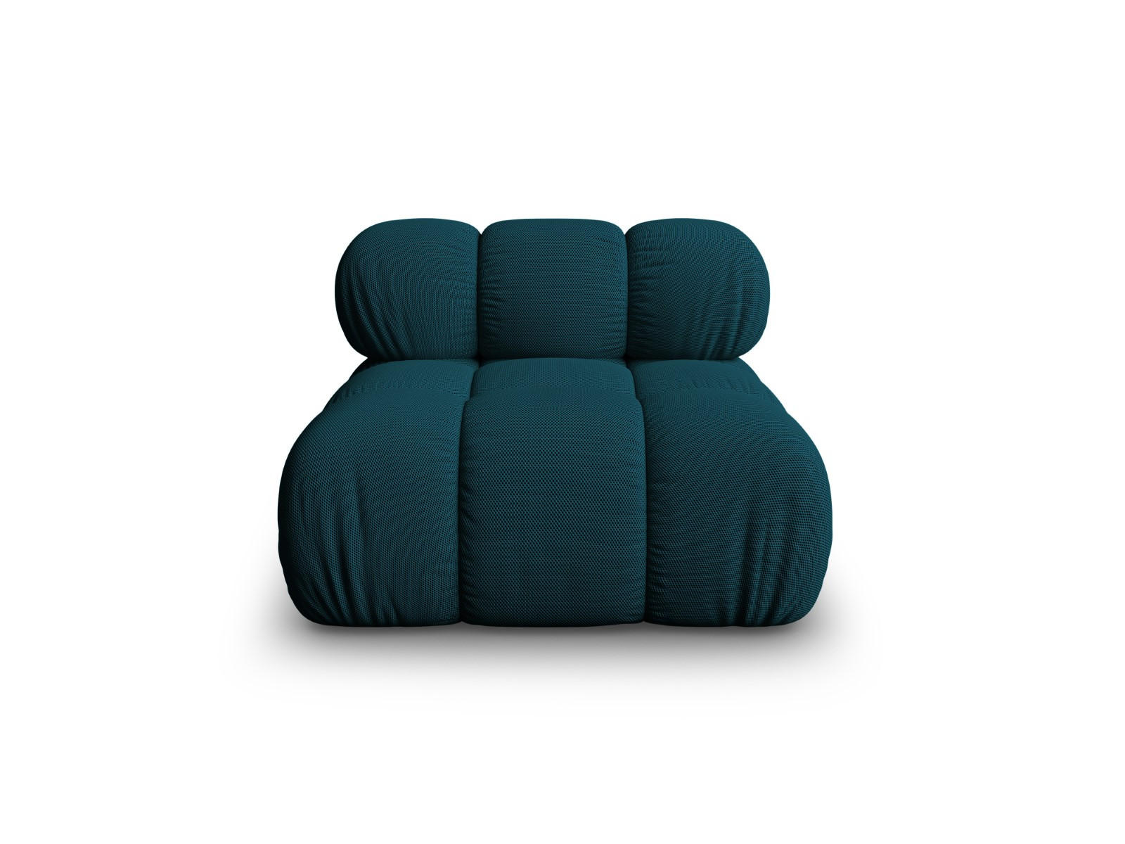 MODUL Bellis aus 3D-Stoff marineblau - Blau, Textil (94/70/94cm) - Micadoni