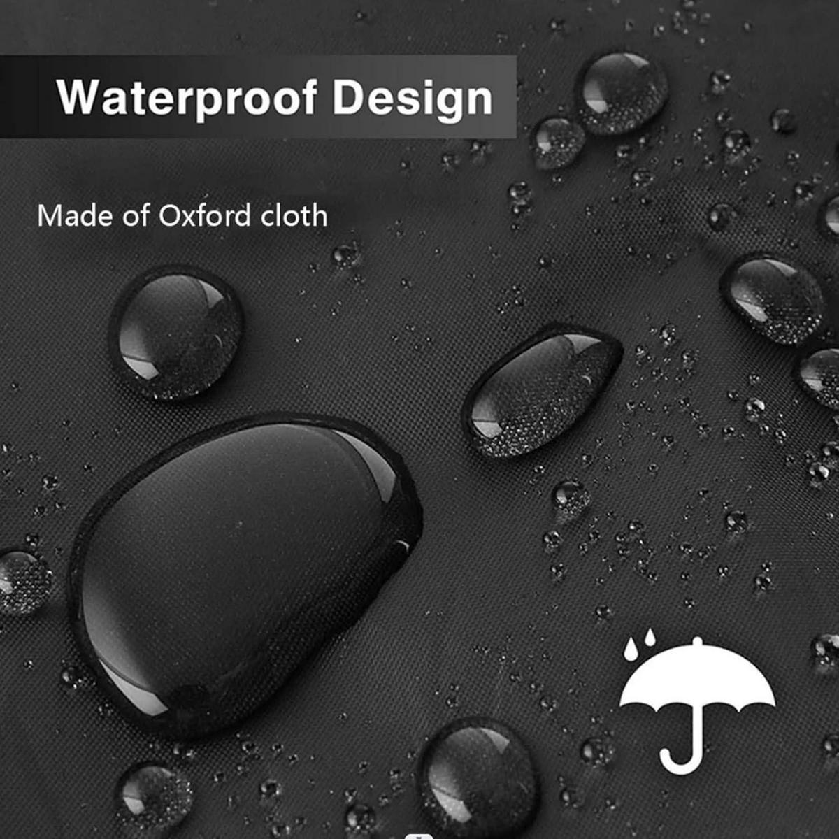 GRILL Abdeckhaube 117 x 66 x 117 cm 420D Oxford wetterfest - Schwarz, Textil (25.4/25.4/25.4cm)