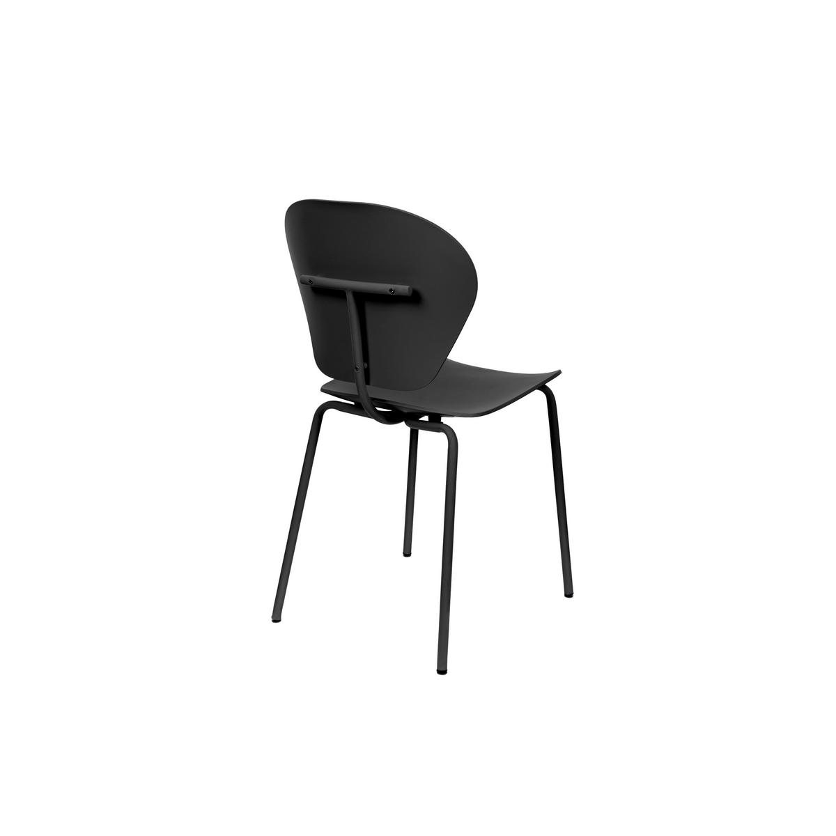 ESSZIMMERSTUHL The Ocean Chair Schwarz - 2 er Set - Schwarz, Kunststoff (43/85.5/55cm) - Zuiver
