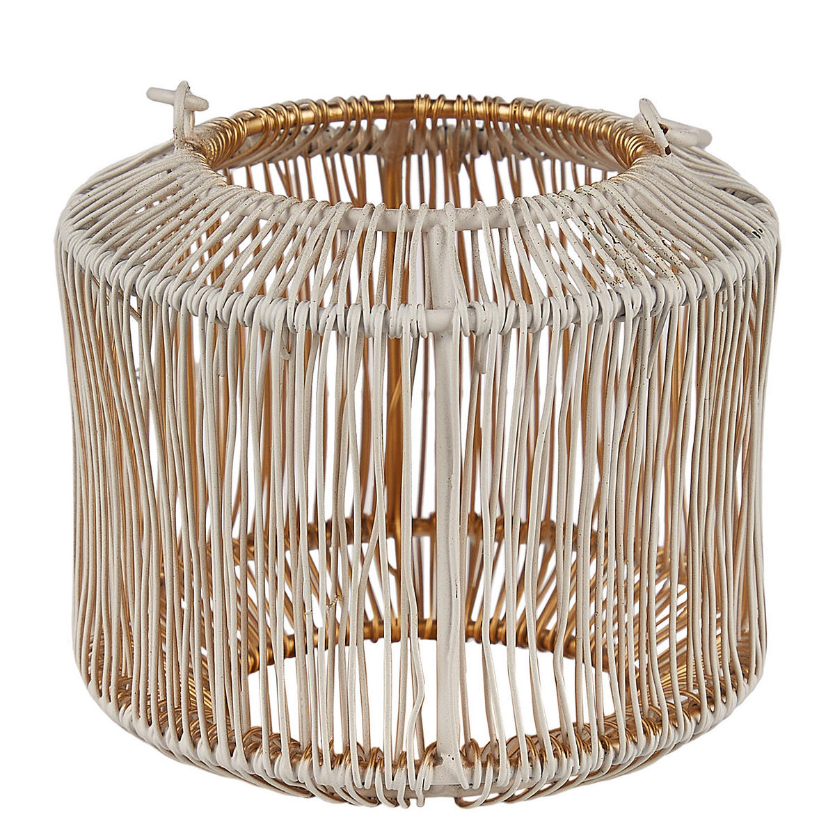 LATERNE Yoko - Weiß, Metall (9/8/9cm) - Butlers