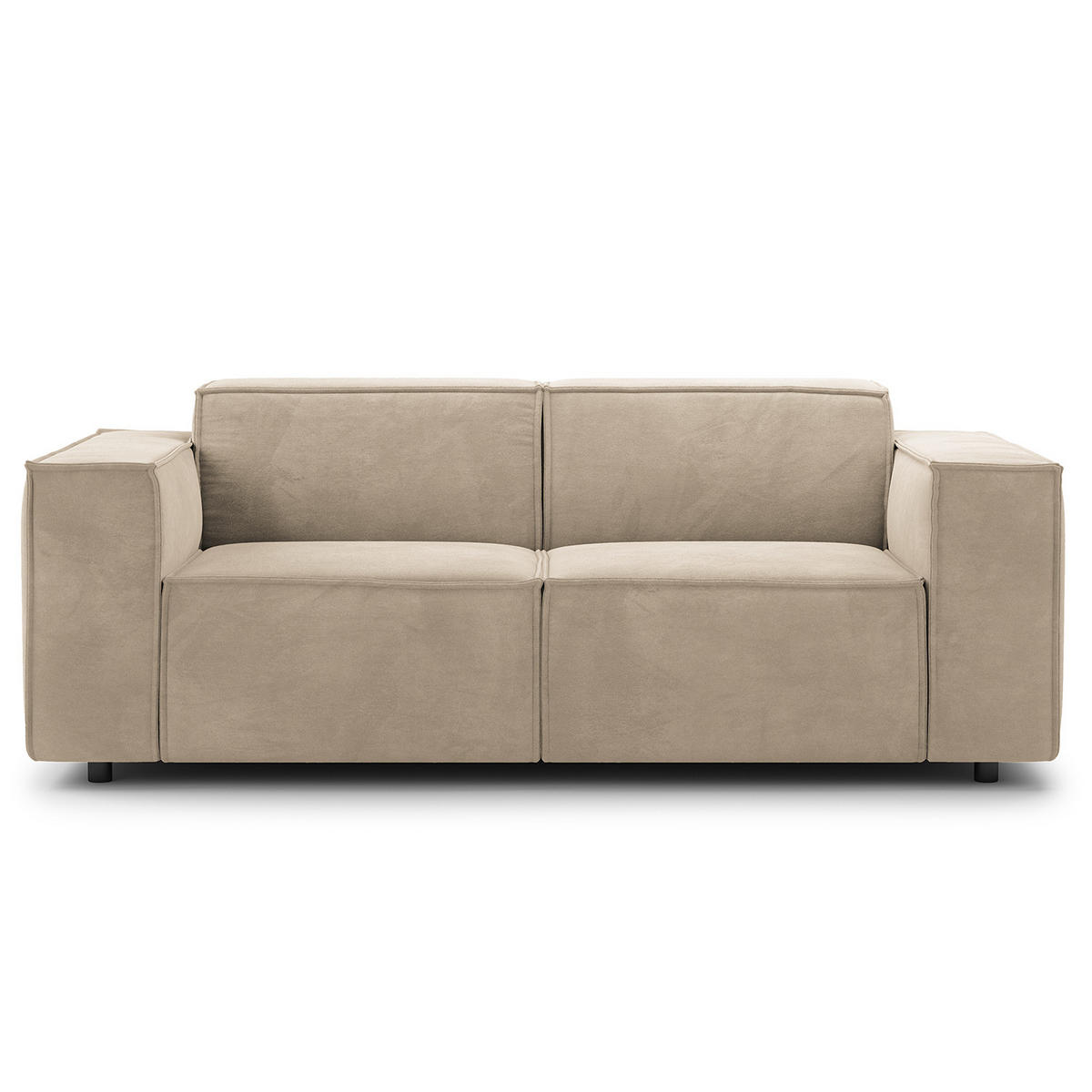 2-SITZER SOFA - Beige, Textil (189/70/96cm) - home24