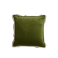 DEKOKISSEN Baxley Grün 45/45/10 cm - Grün, Textil (45/45cm) - Light & Living