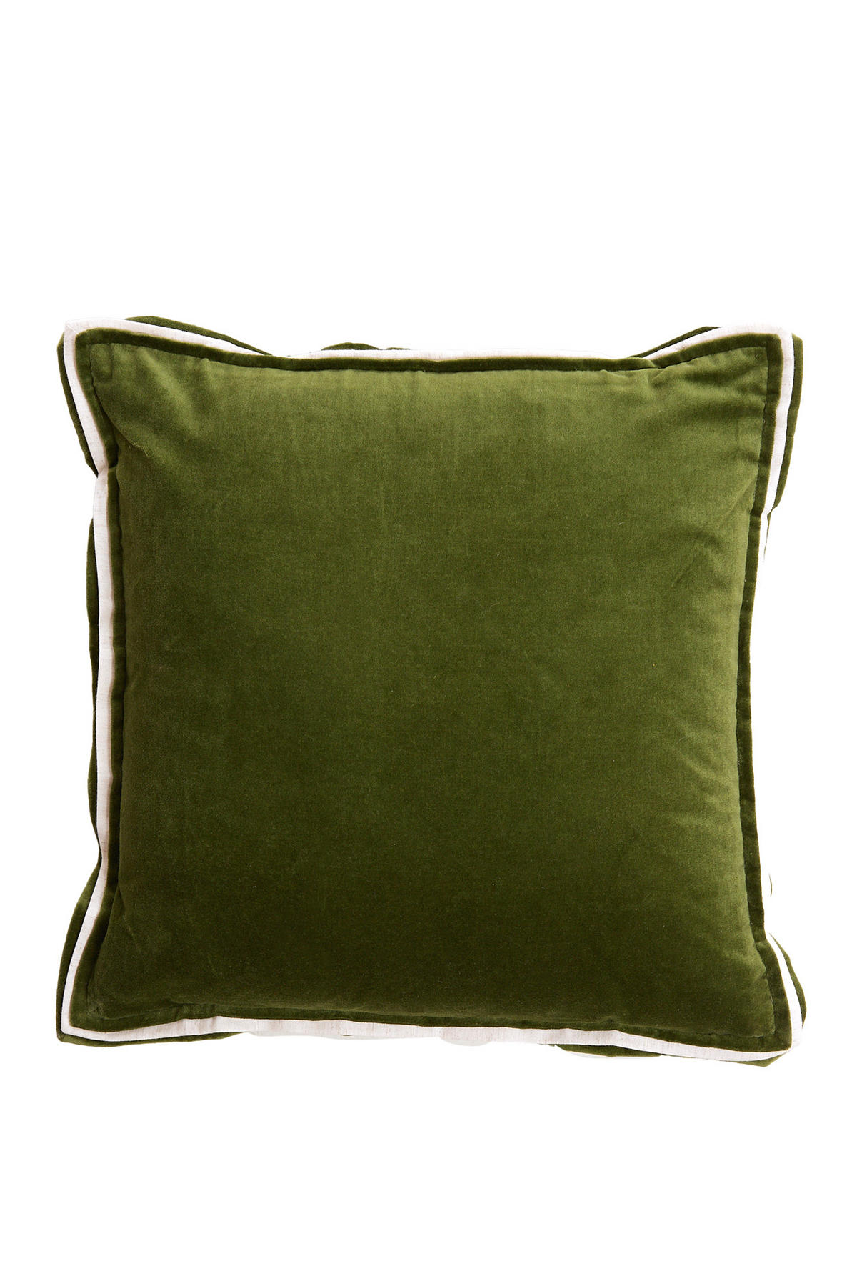 DEKOKISSEN Baxley Grün 45/45/10 cm - Grün, Textil (45/45cm) - Light & Living