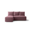 ECKSOFA mit Schlaffunktion SAVIO MINI Poso 130 Links - Flieder, Textil (200/140cm) - Bedante