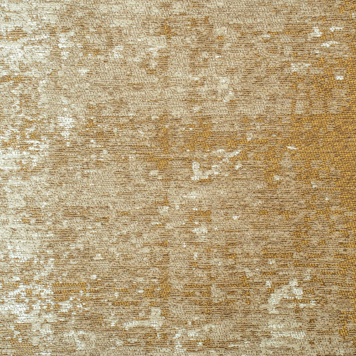 TEPPICH Mercury Virgin Land 140/140 cm - Gelb, Textil (140/140cm) - Louis De Poortere