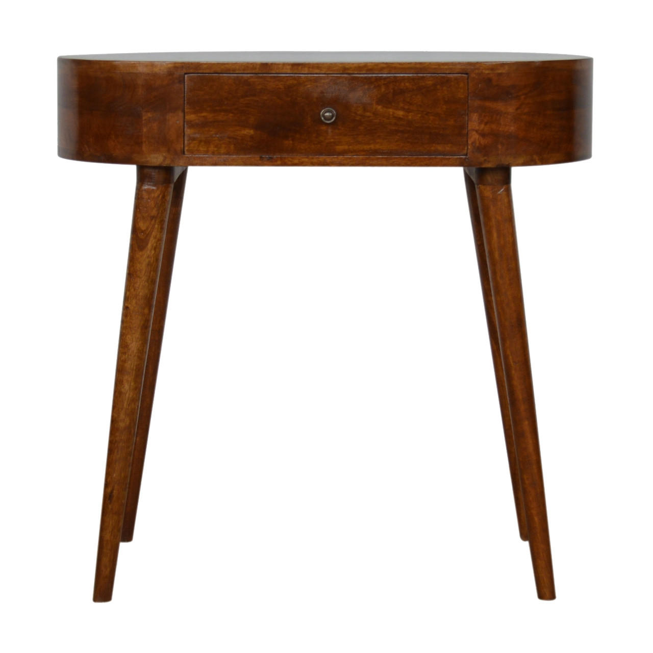 Artisan Furniture NOČNÍ STOLEK Petite, nástěnný, 1 zásuvka, 1 otevřená přihrádka, tmavě hnědá