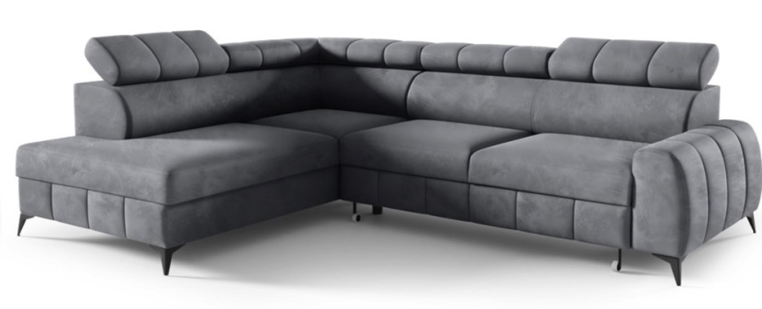 Sepro Meble Ecksofa Grau 279x203 cm