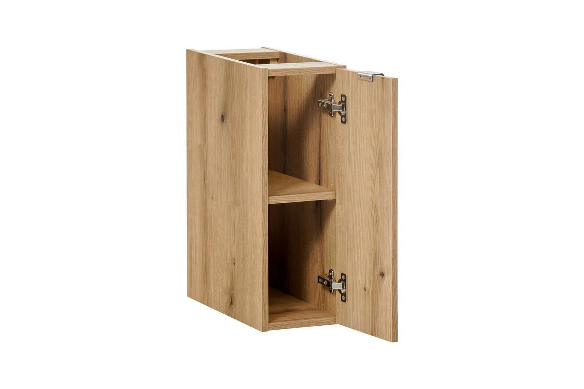 BADMÖBEL-SET 6Teile Nova Cashmere N BM147 in Kaschmir Matt/ Evoke Eiche - Kaschmir, Holz (140/57/40cm)