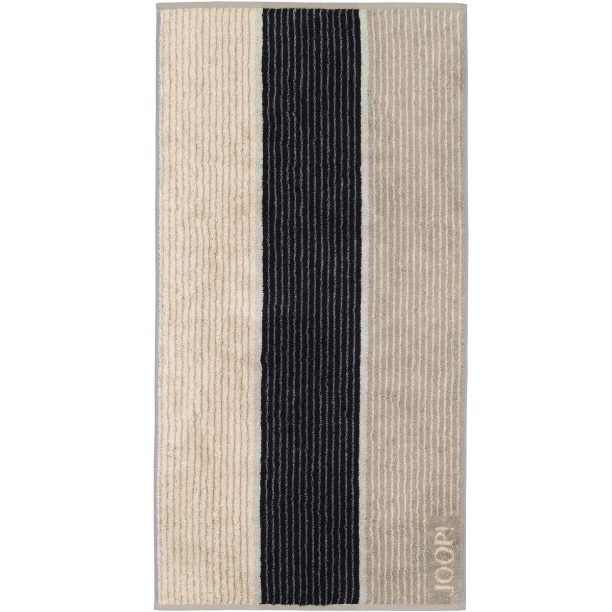 HANDTÜCHER SIGNATURE LINES 1658 GRAPHIT - 70 - Grau, Textil (50/100cm) - Joop!