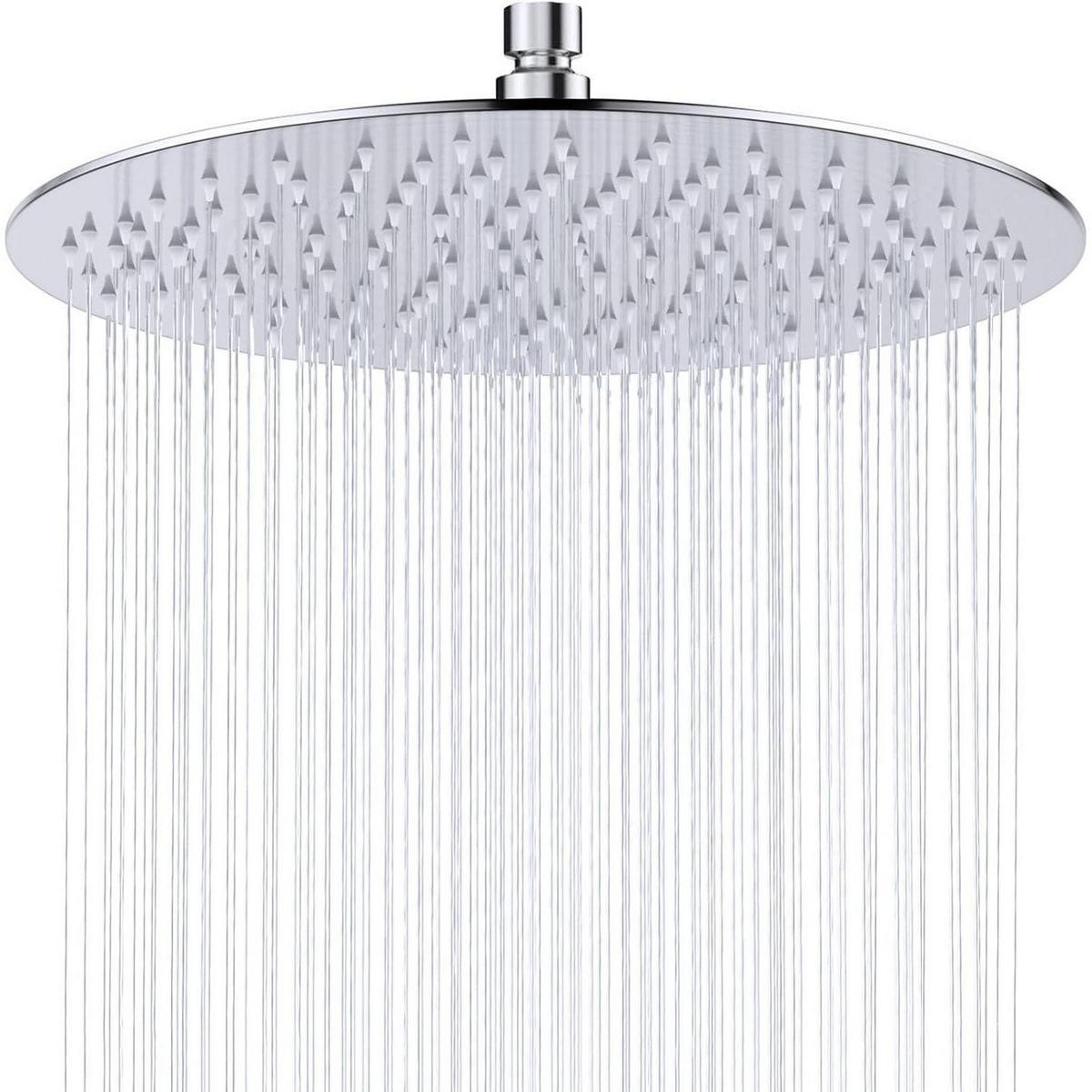 DUSCHKOPF Regendusche 25 cm Edelstahl Chrom - Silberfarben, Metall (25/12.7/25cm)