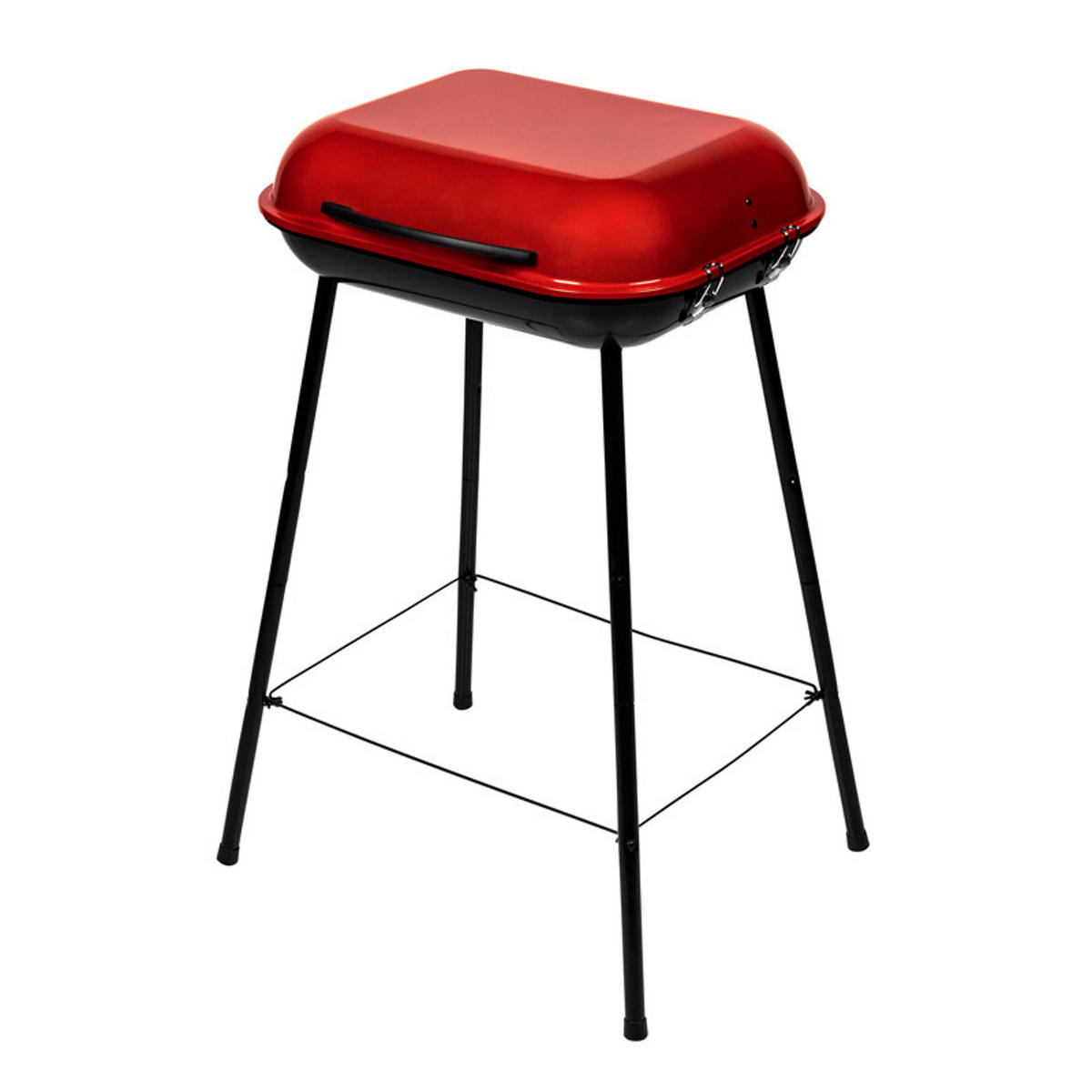 HOLZKOHLEGRILL Schwarz - Schwarz, Metall (42/79/54cm)