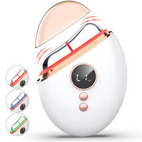 GESICHTSMASSAGEGERÄT mit Wärme, Für Gesicht Anti Falten Anti Aging - Weiß, Kunststoff (7.5/10/3cm) - Kaket