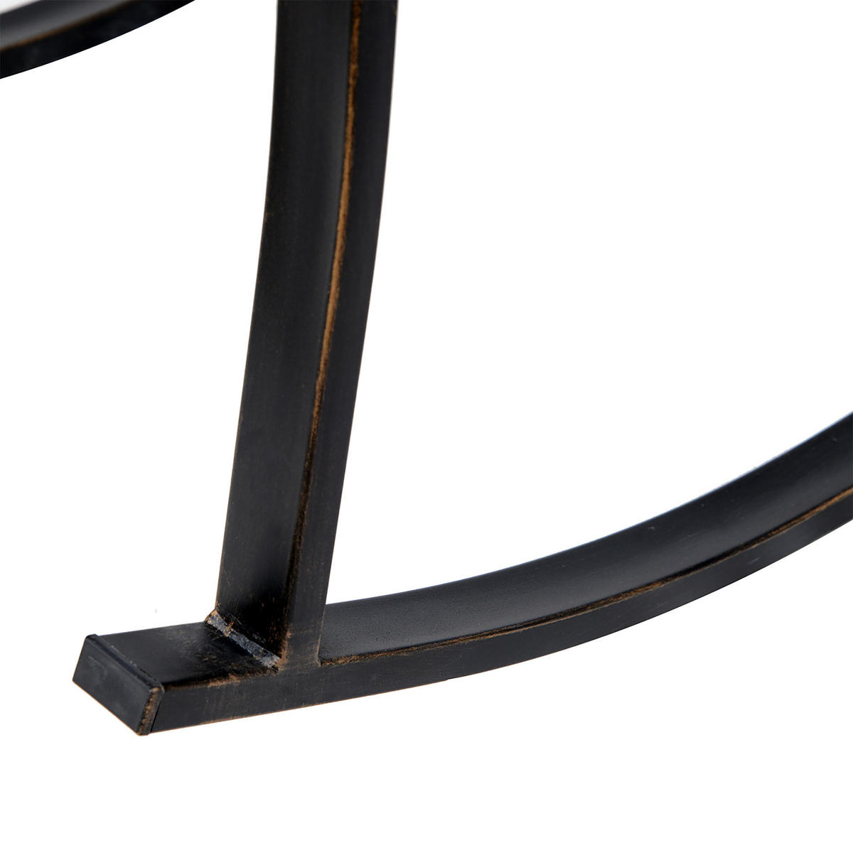 SCHAUKELSTUHL Metall antik bronze - Bronzefarben, Metall (60/85/73cm) - LEBENLANG