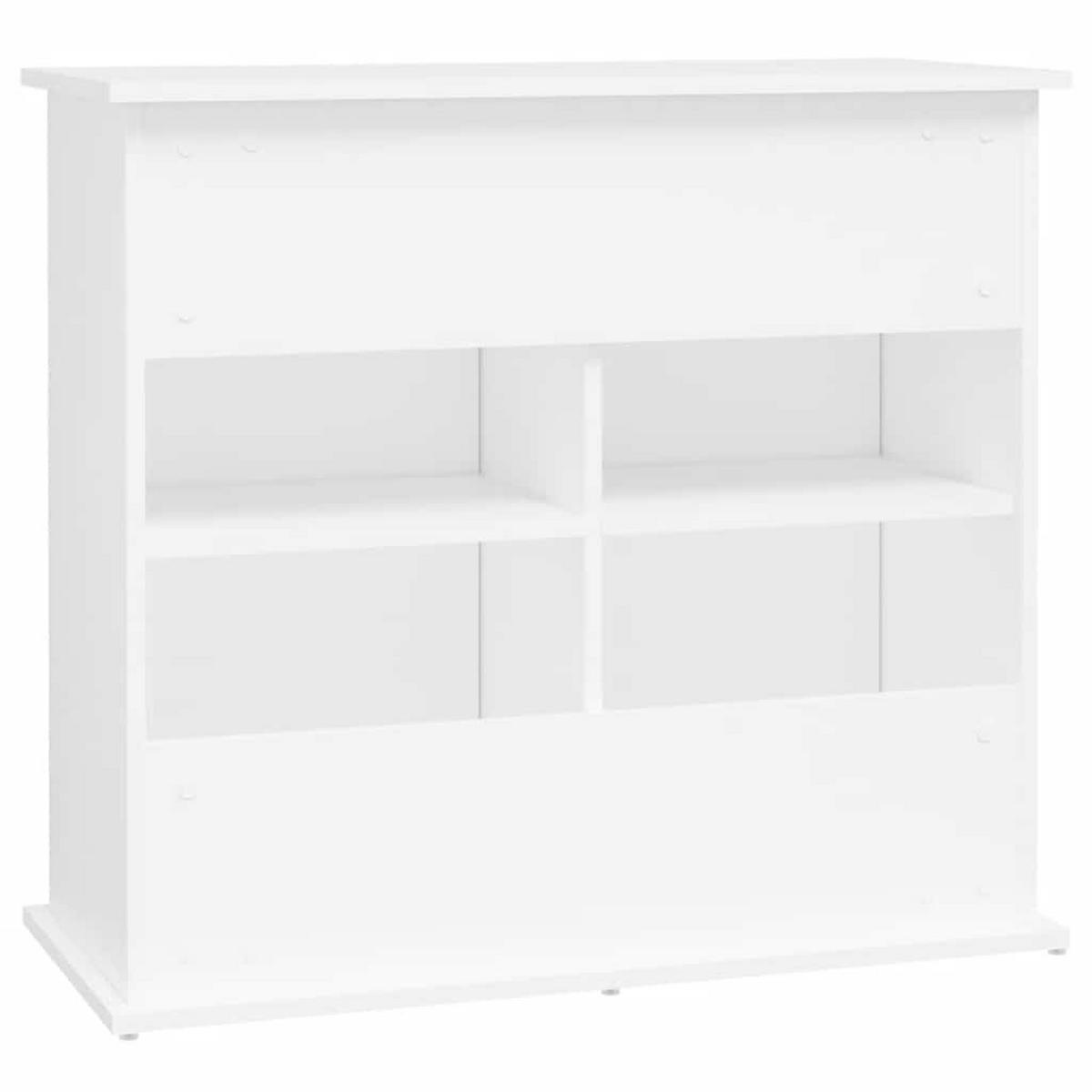 AQUARIUMSTÄNDER Weiss 81/36/73 Cm Holzwerkstoff - Weiß, Holzwerkstoff (36/73/81cm) - vidaXL
