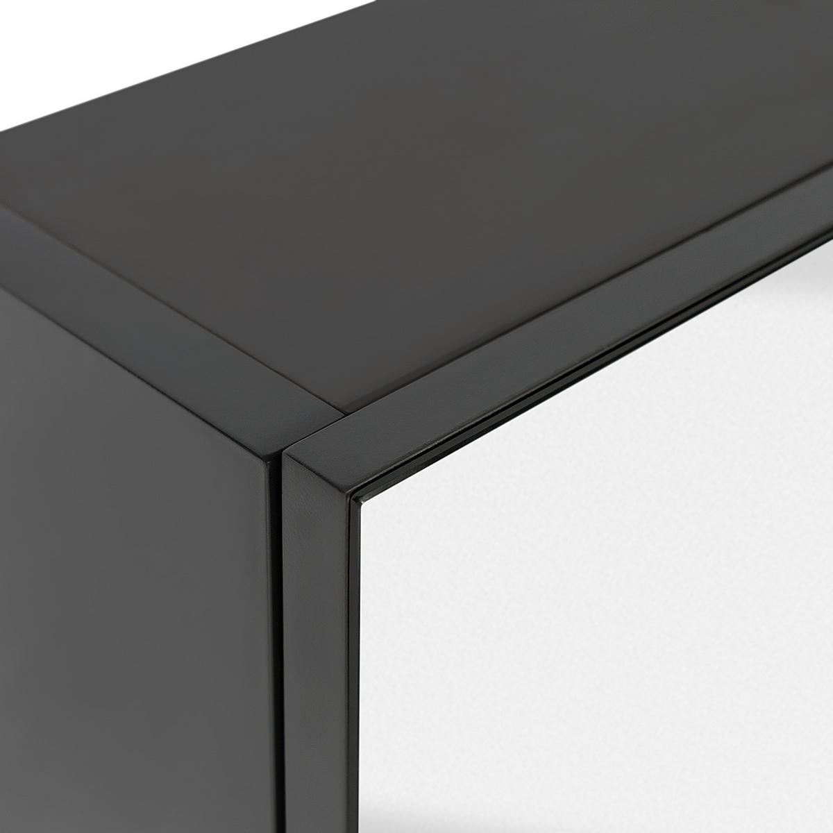 SPIEGELSCHRANK - Grau, Holzwerkstoff (80/65/15cm) - home24