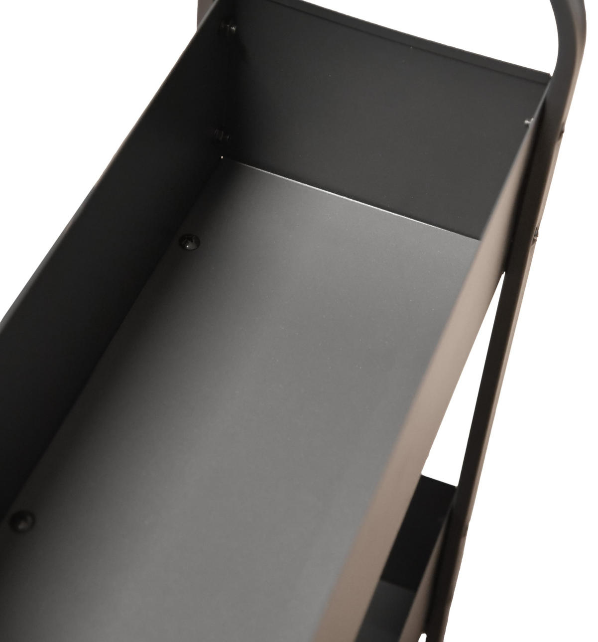 HOCHBEET Halle mit Etagen Anthrazit Metall-Hochbeet für Garten - Anthrazit, Metall (22.5/75/60cm) - DELUKE