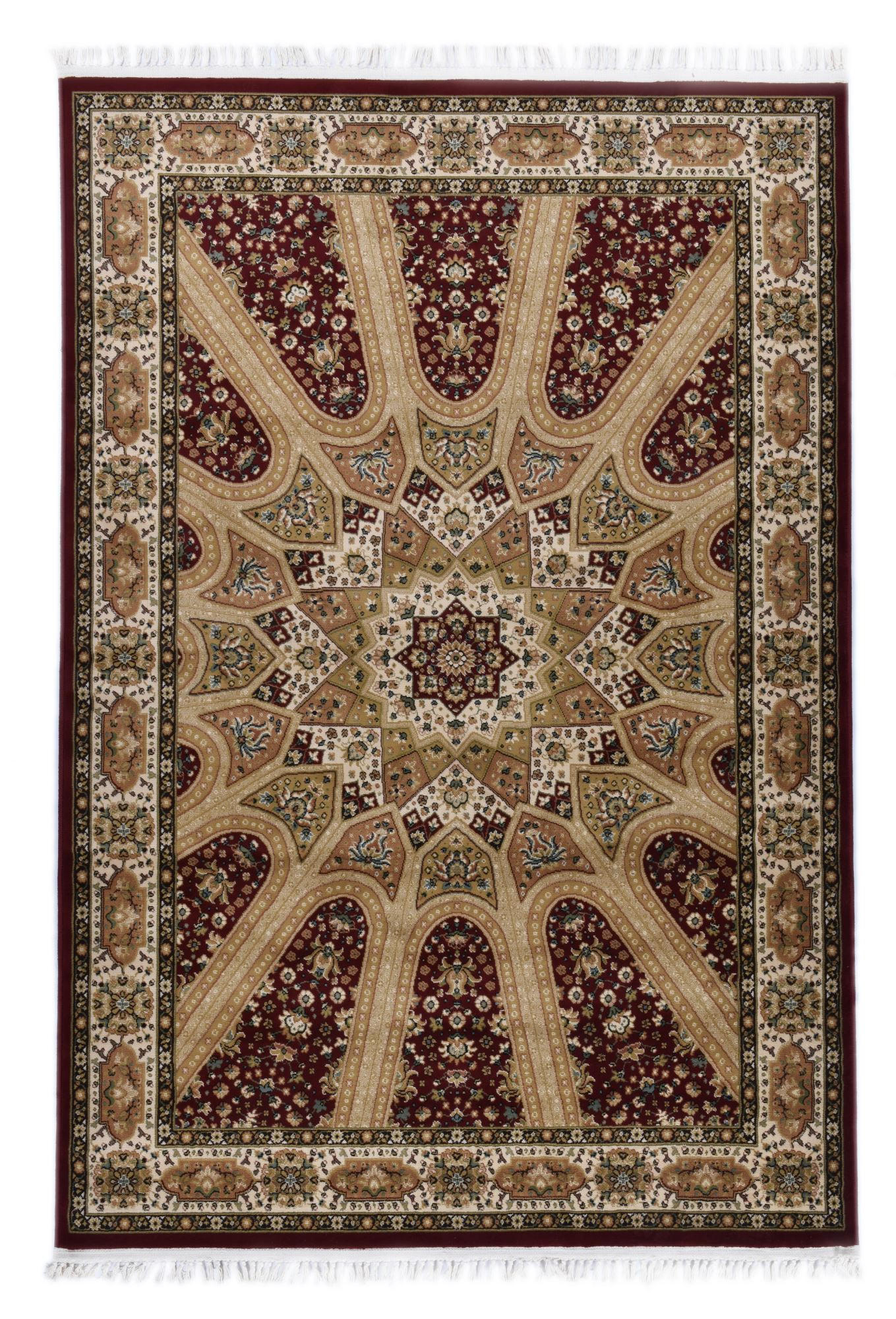 ORIENTTEPPICH Ilaria 57x90 cm - Rot, Textil (57/90cm) - Gino Falcone
