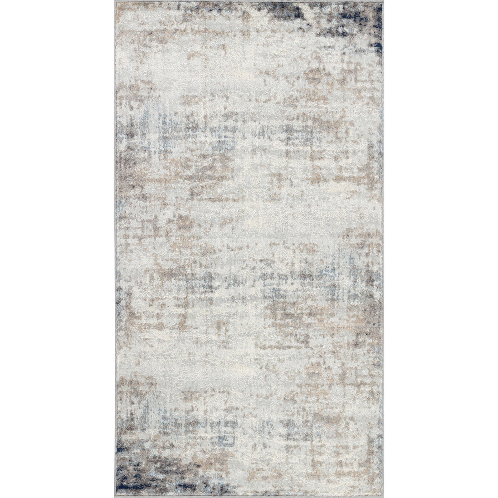KURZFLORTEPPICH 80/150 cm Blau - Taupe, Naturmaterialien/Textil (80/150cm) - LIVABLISS