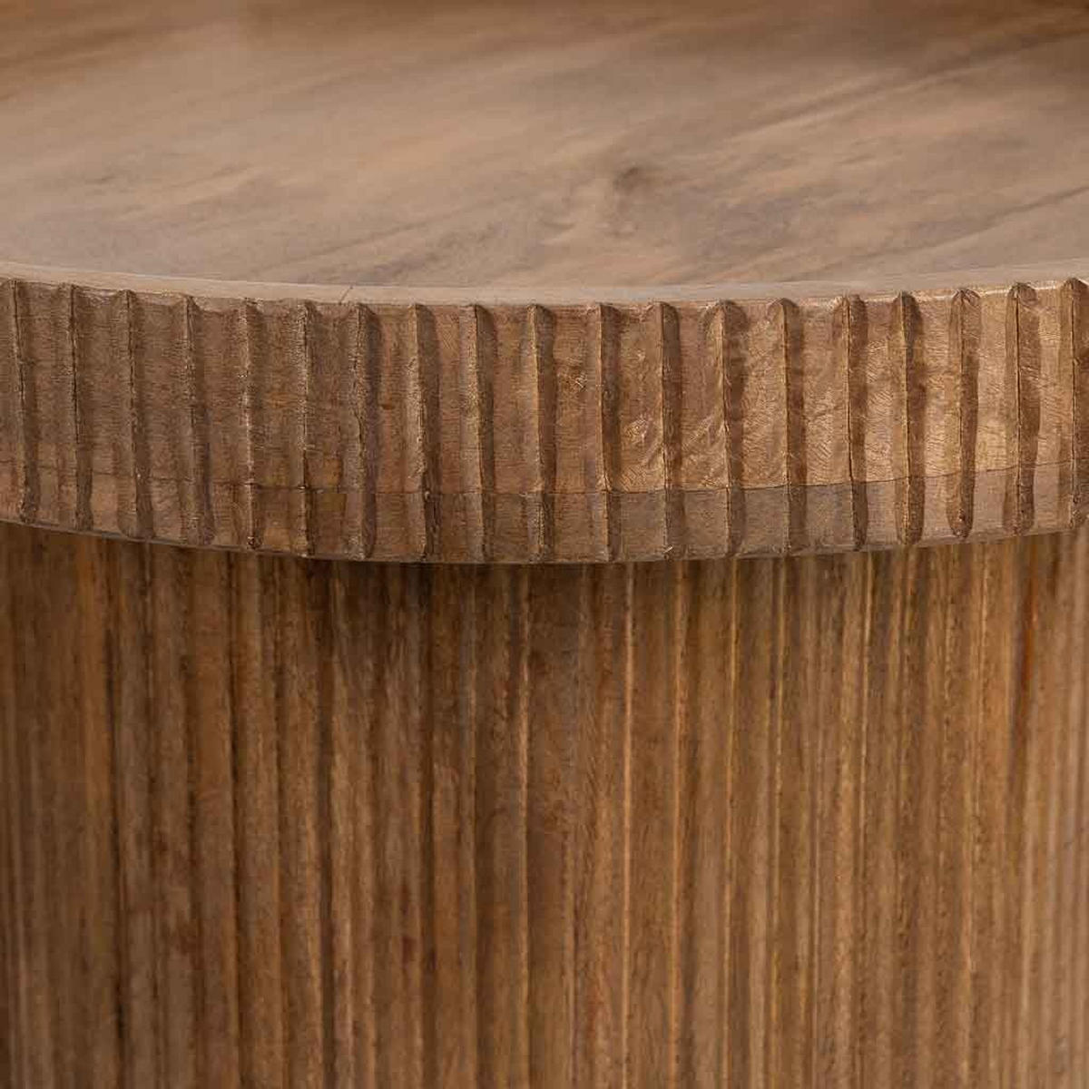 TISCH aus Holz, braun, 60x45cm - Dunkelbraun, Holz (60/60/45cm) - Wanderlust