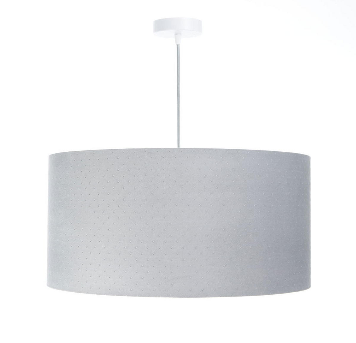 HÄNGELEUCHTE Grau 60/30 cm - Weiß/Grau, Kunststoff (60/1.1/30cm) - ONZENO