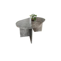 ESSTISCH OVI - Grau, Holz (90/160/75cm) - SAM