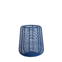 WINDLICHT Adeta Blau Ø18/21 cm - Blau, Metall (18/21/18cm) - Light & Living