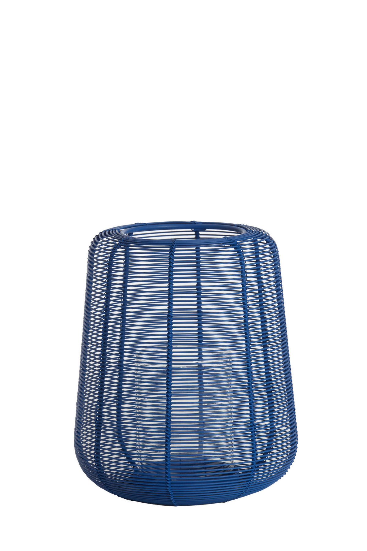 WINDLICHT Adeta Blau Ø18/21 cm - Blau, Metall (18/21/18cm) - Light & Living