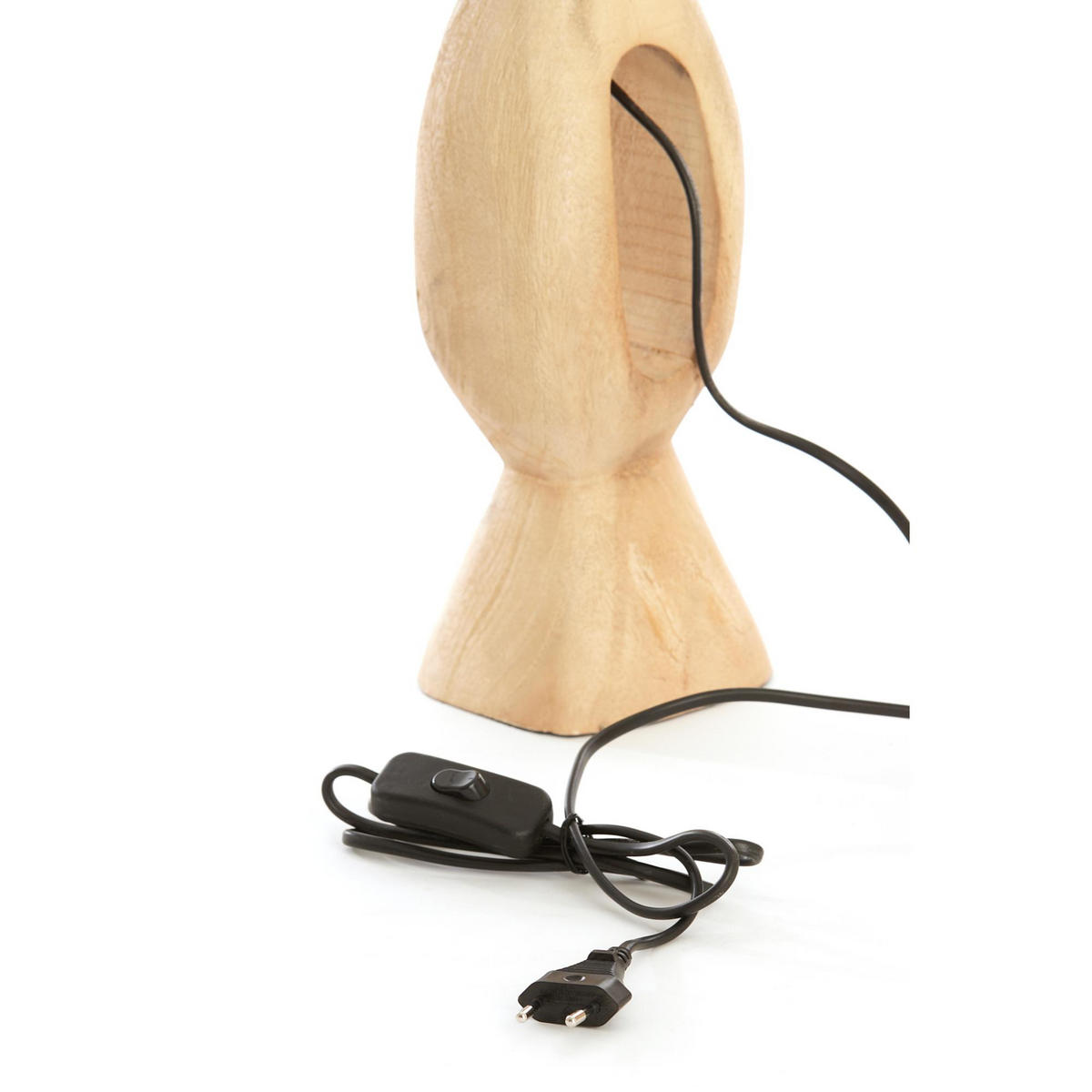 LAMPENFUSS Django Braun 11/9/45 cm - Braun, Holz (11/9/45cm) - Light & Living