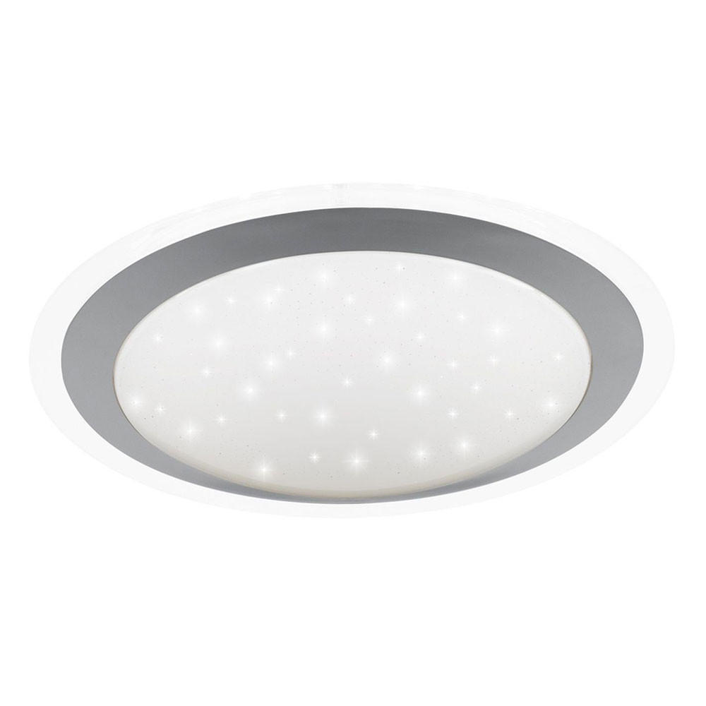 LED DECKENLEUCHTE Metall Weiß - Silberfarben, Metall (34/34/8.5cm) - Wofi