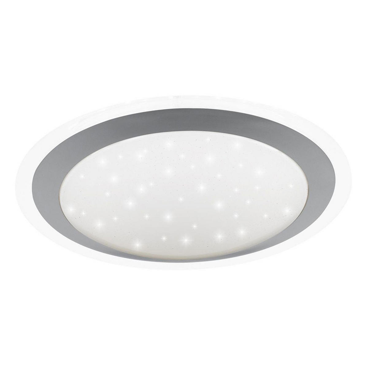 LED DECKENLEUCHTE Metall Weiß - Silberfarben, Metall (34/34/8.5cm) - Wofi