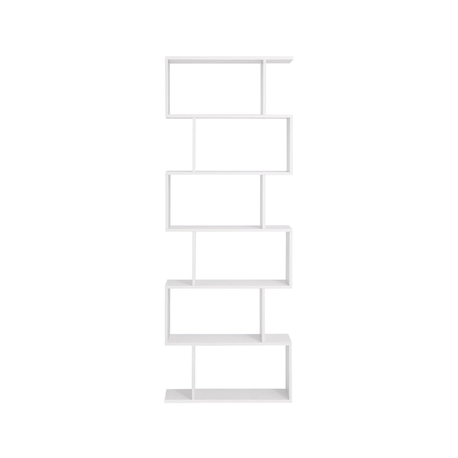 BÜCHERREGAL Athens - Weiß, Holzwerkstoff (70/190.5/24cm) - Hansiro