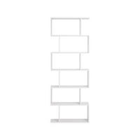 BÜCHERREGAL Athens - Weiß, Holzwerkstoff (70/190.5/24cm) - Hansiro