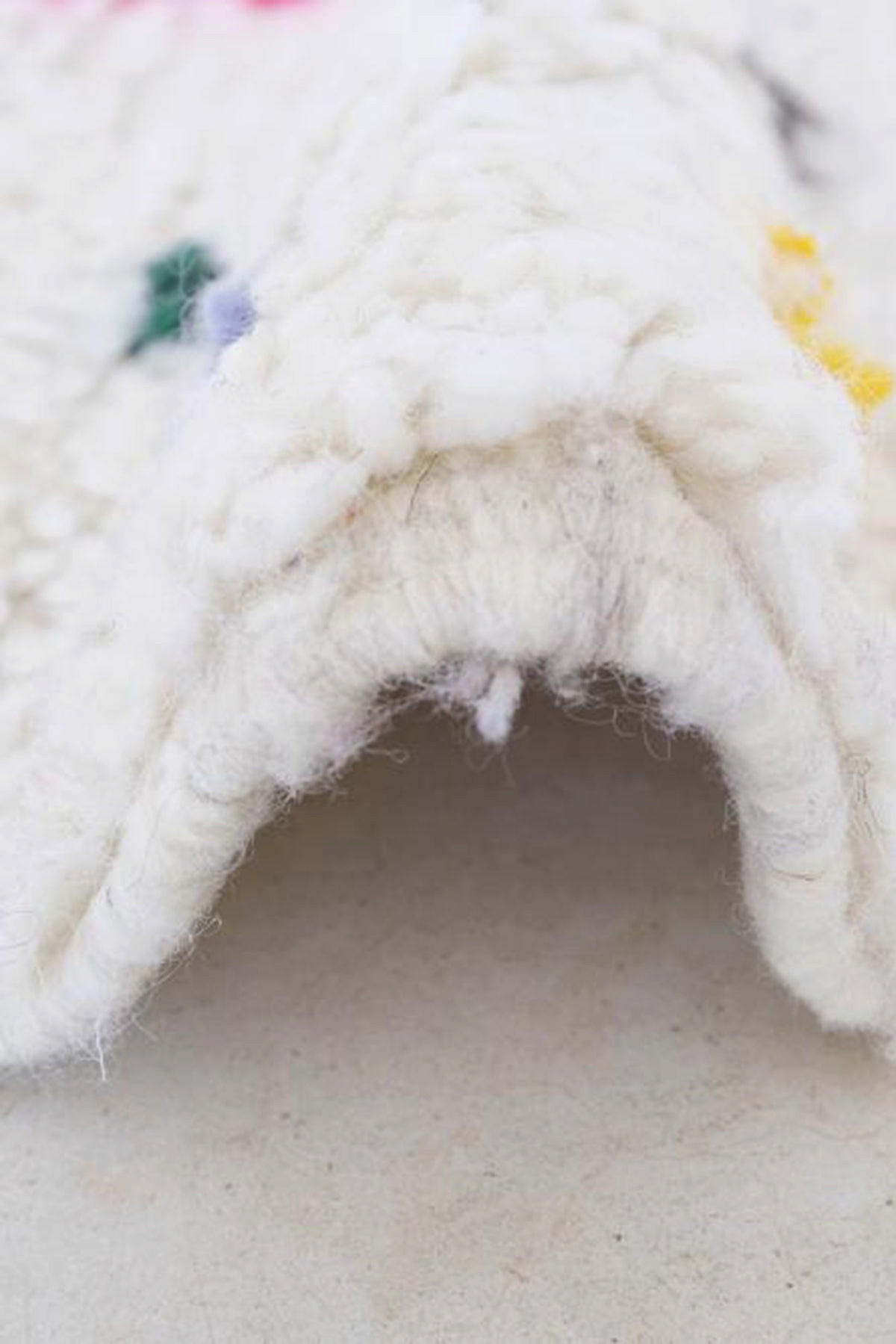 BERBERTEPPICH aus reiner Wolle 190x 300 cm - Weiß, Naturmaterialien (190/300cm) - AFK Living