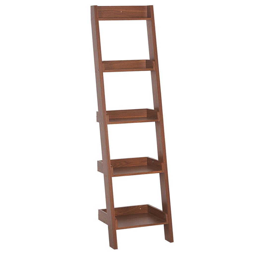 BIBLIOTECĂ 5 compartimente maro închisă Mobile Duo