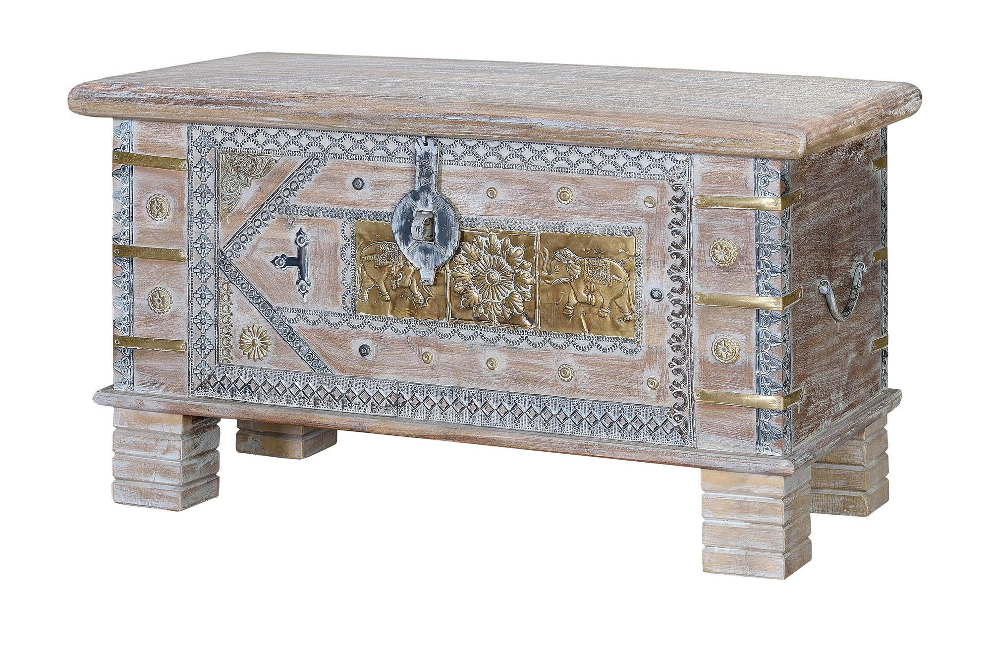 Giner y Colomer Truhe Perlmutt 80x45x40 cm