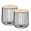 COUCHTISCH ERRANO - Naturfarben, Holzwerkstoff (37/37/42cm) - CARO-Möbel