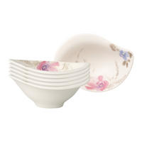 DIPSCHÄLCHEN Mariefleur Gris Serve & Salad bunt 12 x 8 cm 6er Set - Multicolor, Keramik (1cm) - Villeroy & Boch