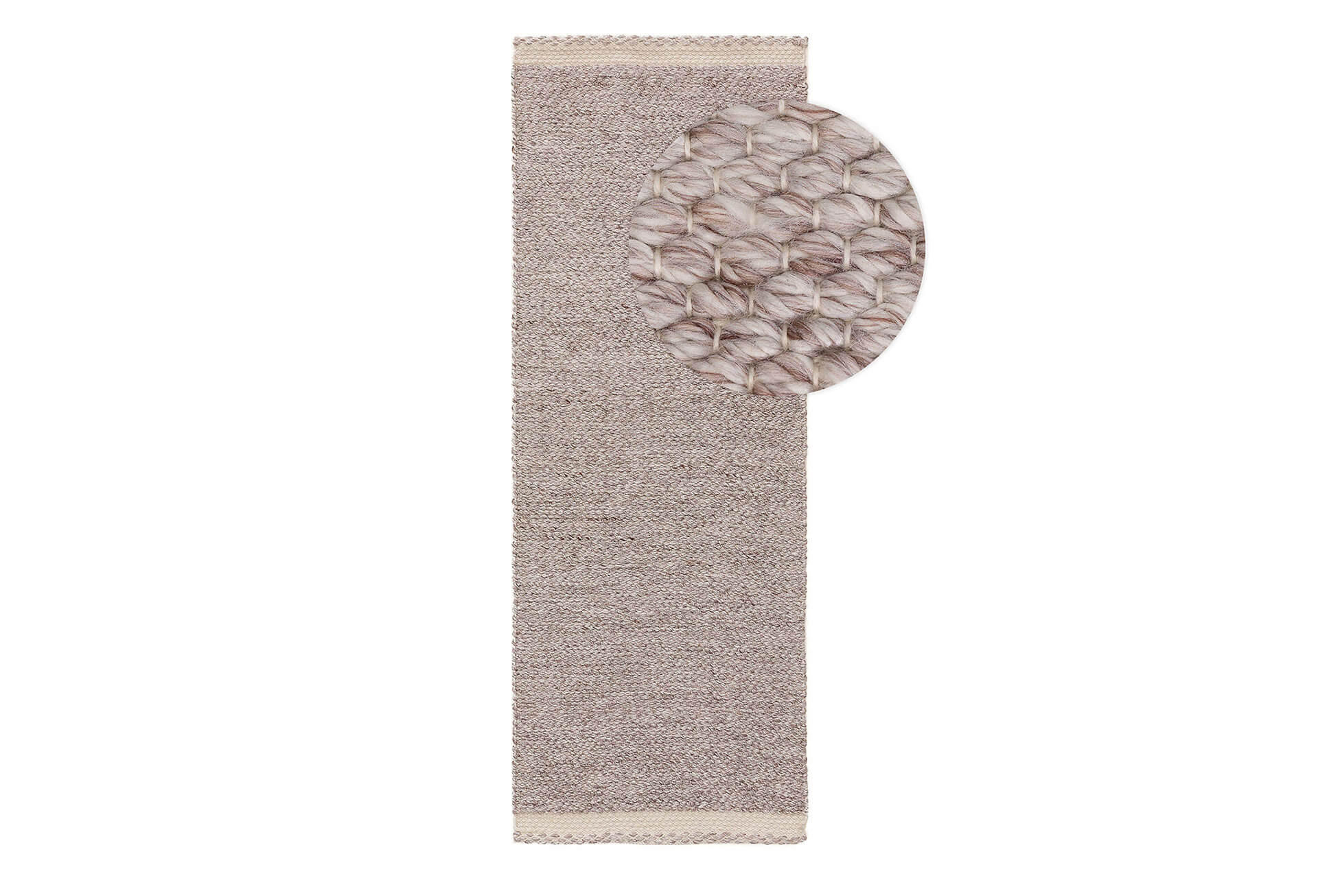 TEPPICH Tep - Taupe/Beige, Textil (70/1cm) - KUNSTLOFT