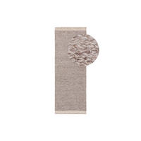 TEPPICH Tep - Taupe/Beige, Textil (70/1cm) - KUNSTLOFT