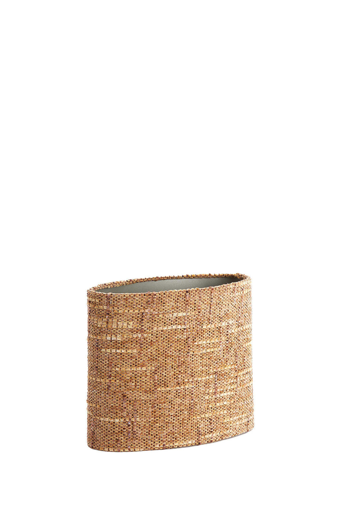 LAMPENSCHIRM Osire Braun 30/15/25 cm - Braun, Textil (30/15/25cm) - Light & Living
